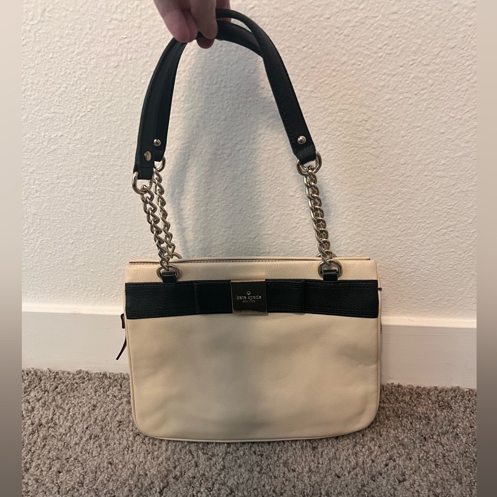 Kate Spade Bow Leather Chain Purse